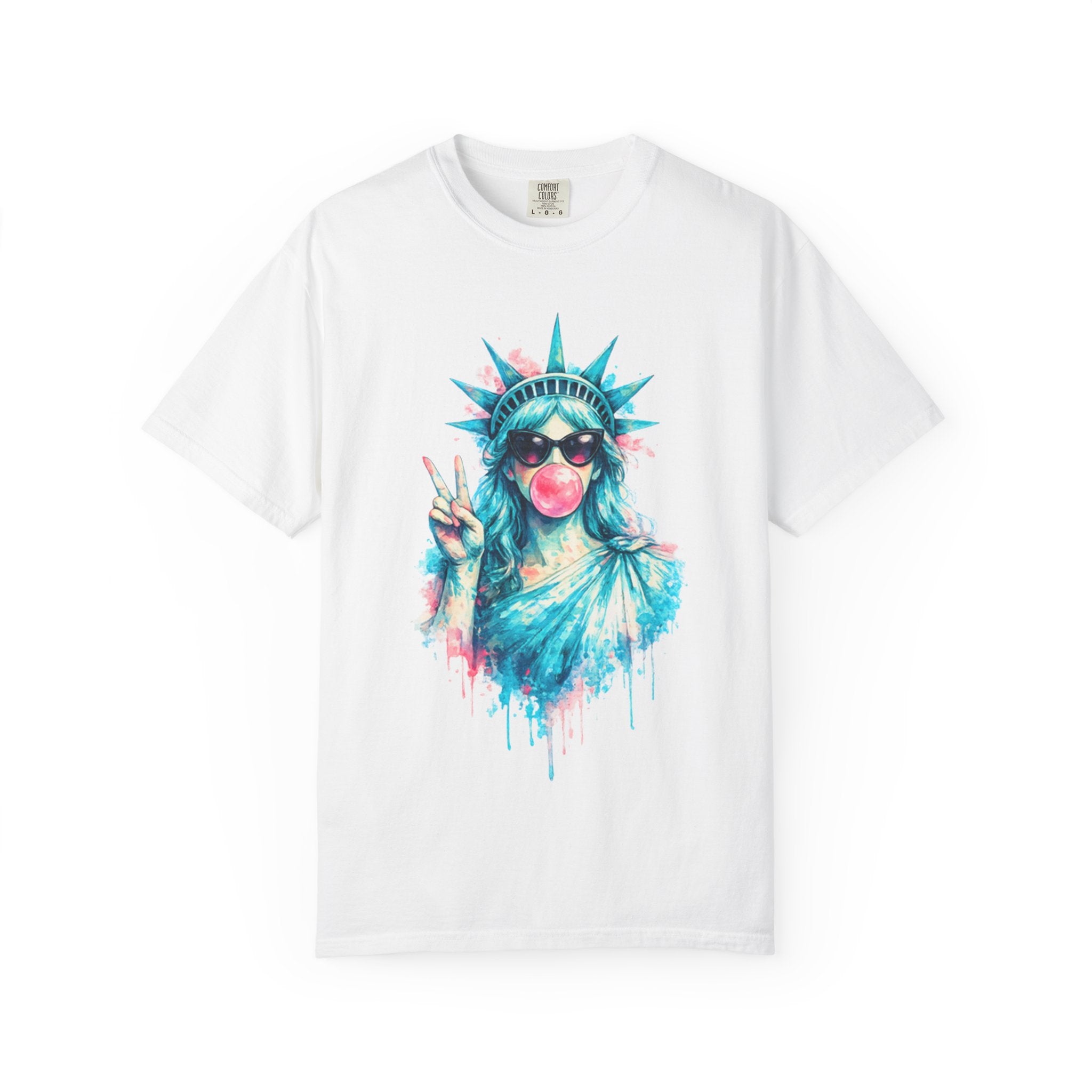 Statue of Liberty Bubblegum T-Shirt