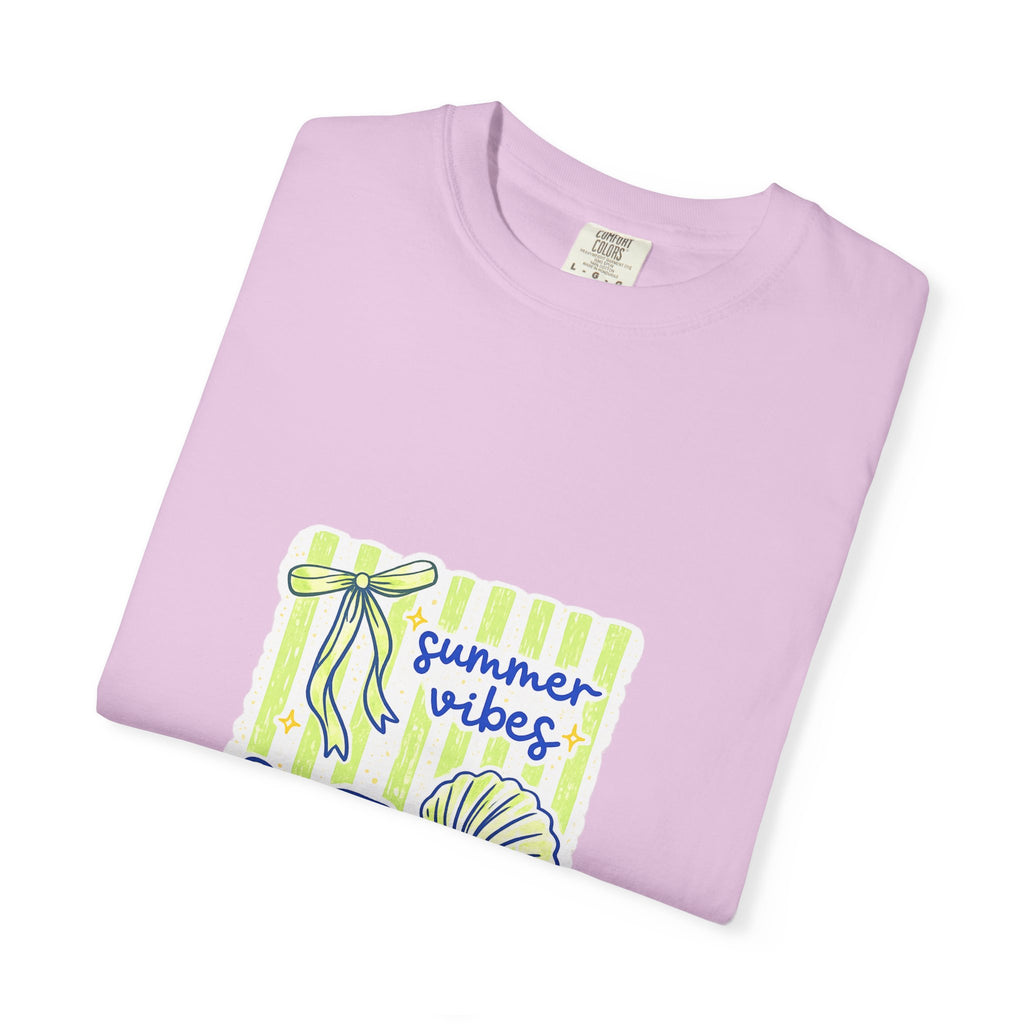 Summer Vibes Sea Life T-Shirt — Turtle & Shell Beach Graphic Tee