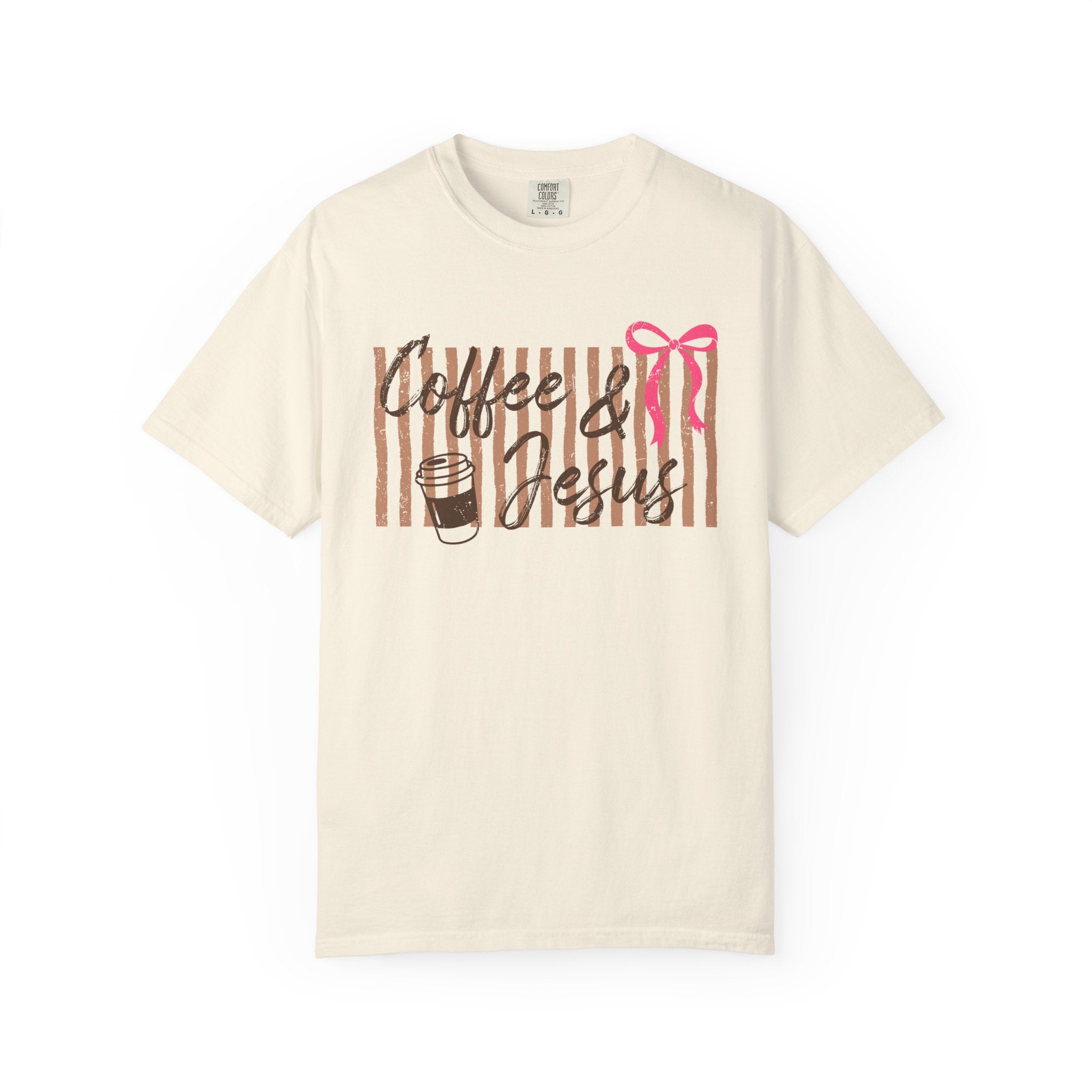 Coffee & Jesus T‑Shirt — Giftable Christian Coffee Tee